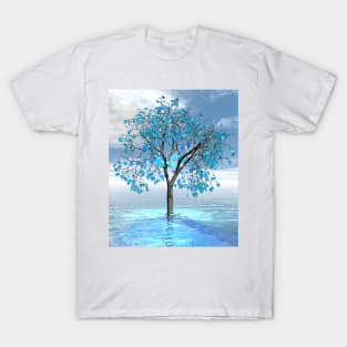 Crystal Blue Tree T-Shirt